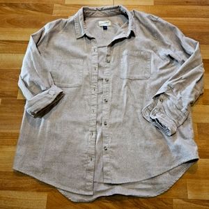 Universal Threads Flannel Long Sleeve Button Down Shirt Size L